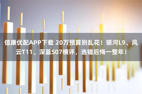 信康优配APP下载 20万预算别乱花！银河L9、风云T11、深蓝S07横评，选错后悔一整年！